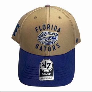 47 Brand Florida Gators Two-Tone Tan and Royal Blue Adjustable Cap